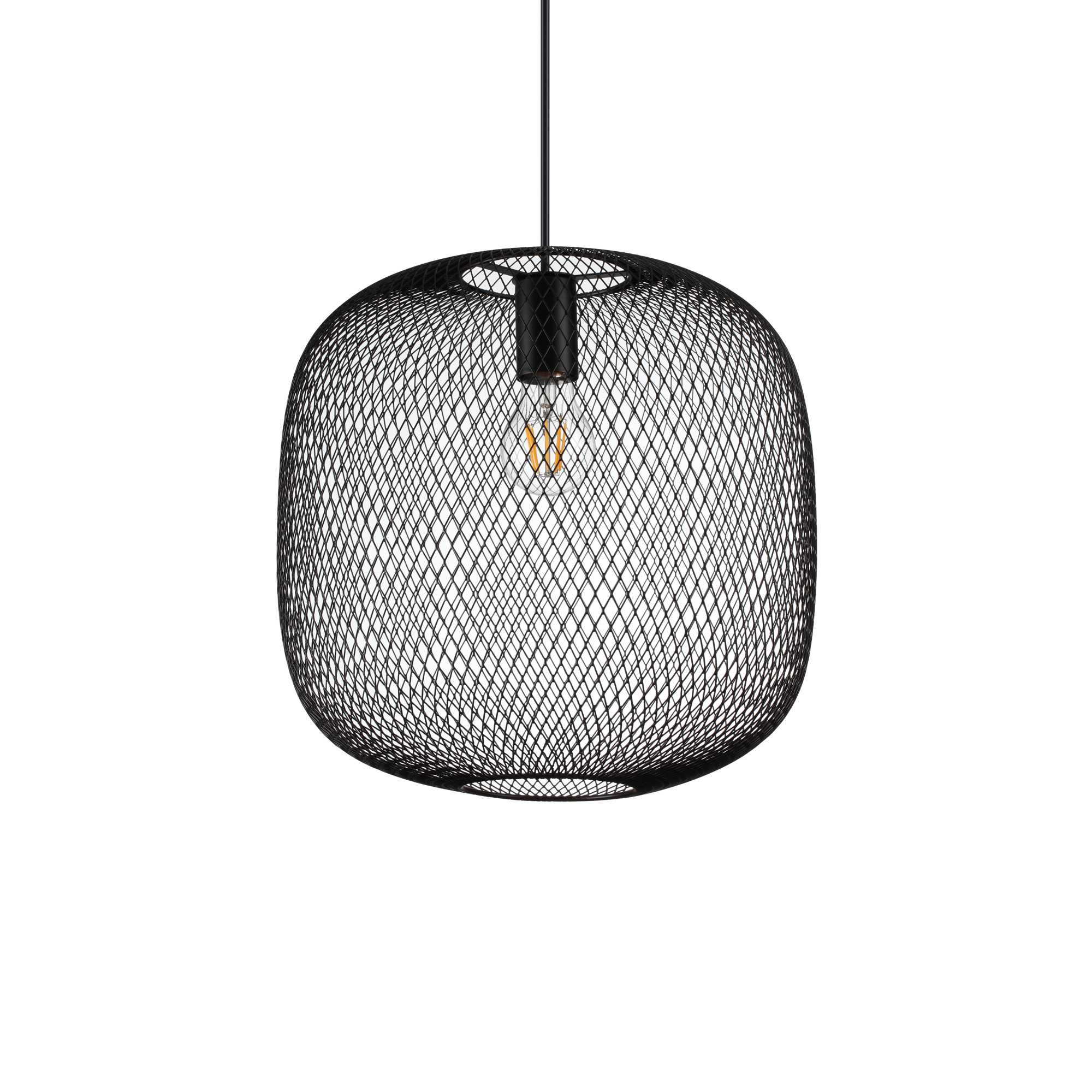 Suspension Net en métal et maille au design contemporain - Ideal Lux Suspension Net en métal et maille au design contemporain - Ideal Lux
