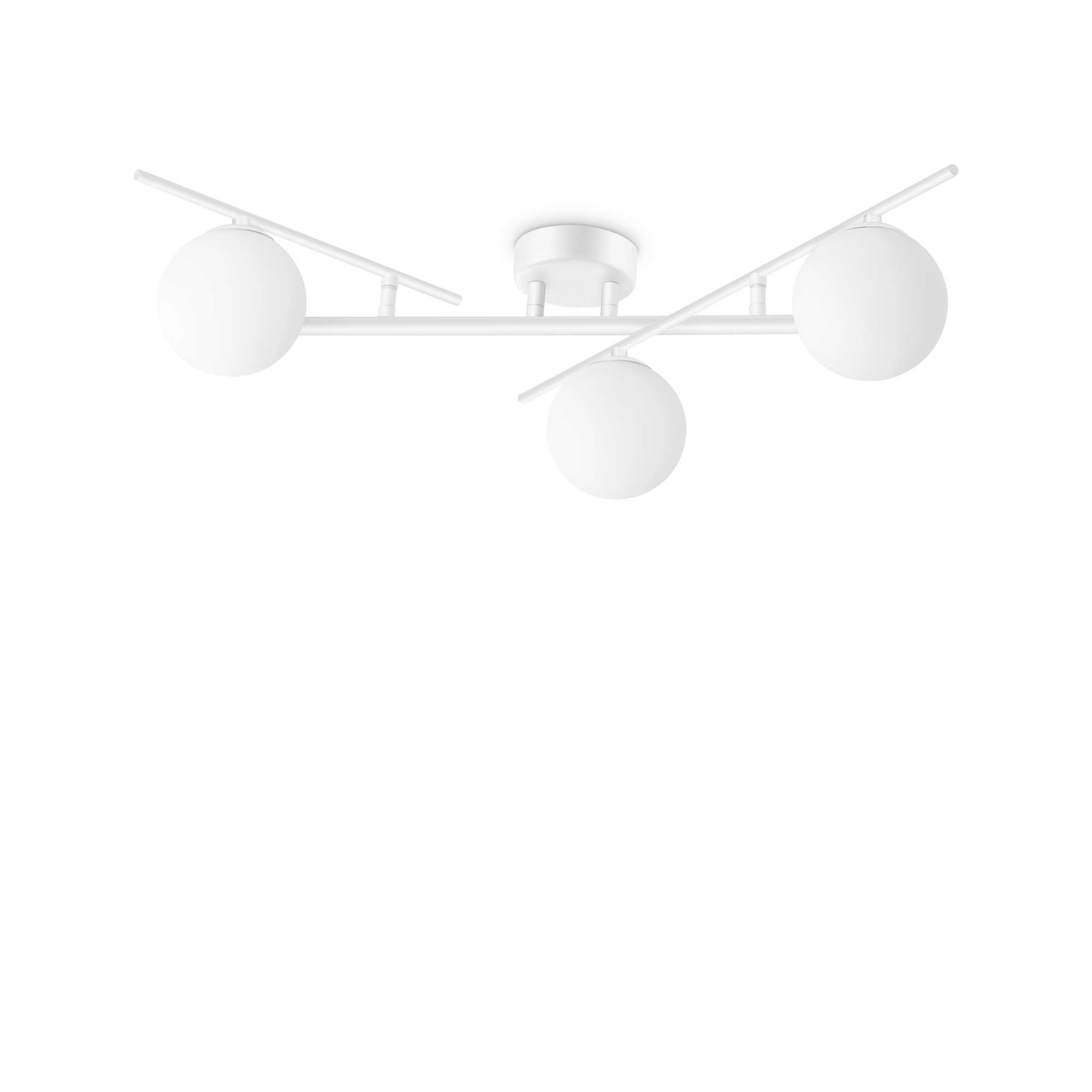 Plafonnier Atlas en métal avec bras positionnables - Ideal Lux