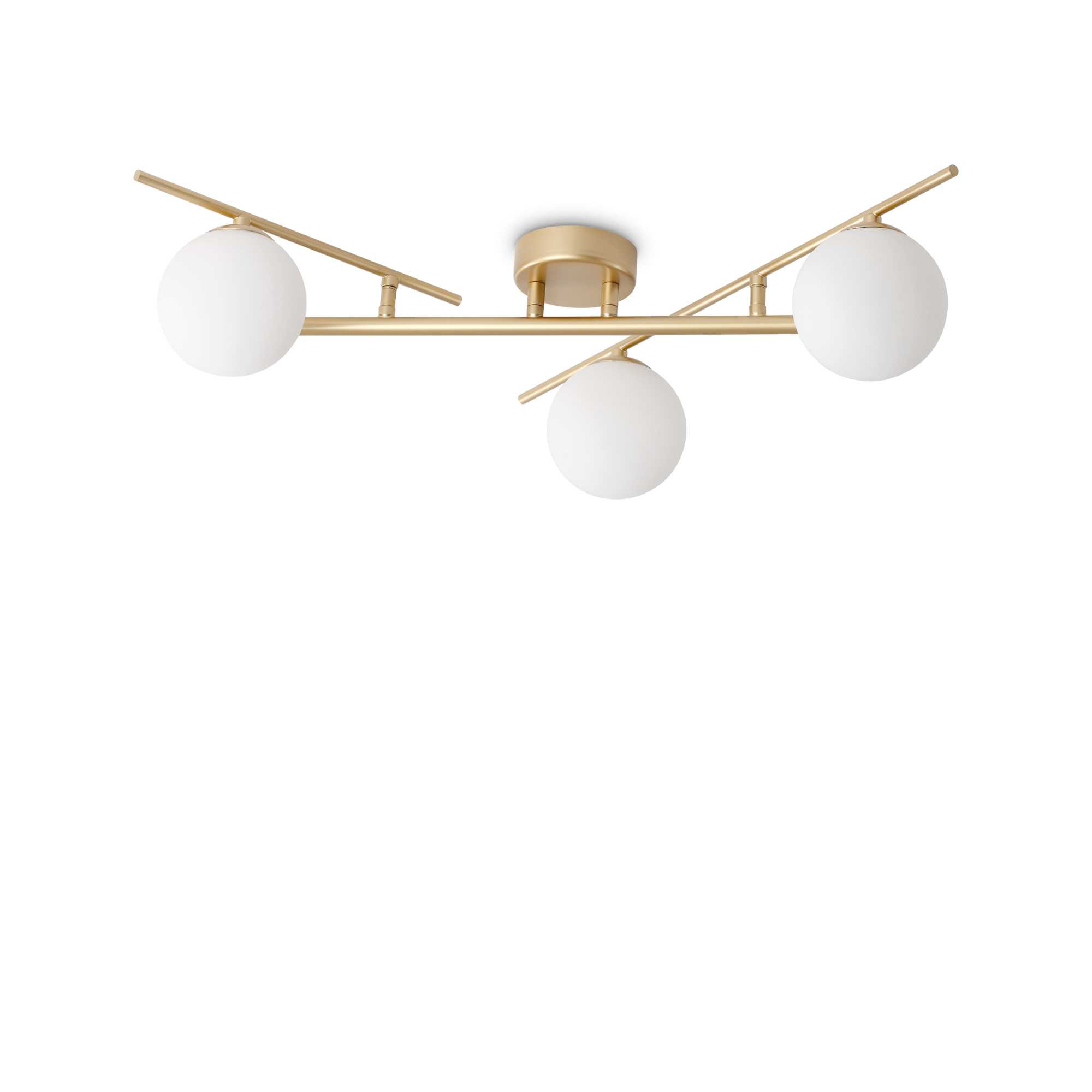 Plafonnier Atlas en métal avec bras positionnables - Ideal Lux