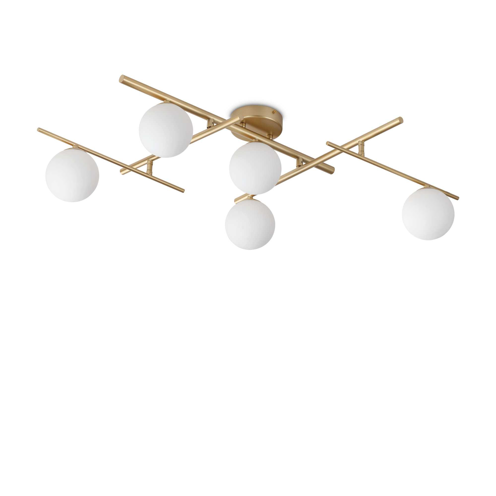 Plafonnier Atlas en métal avec bras positionnables - Ideal Lux Plafonnier Atlas en métal avec bras positionnables - Ideal Lux