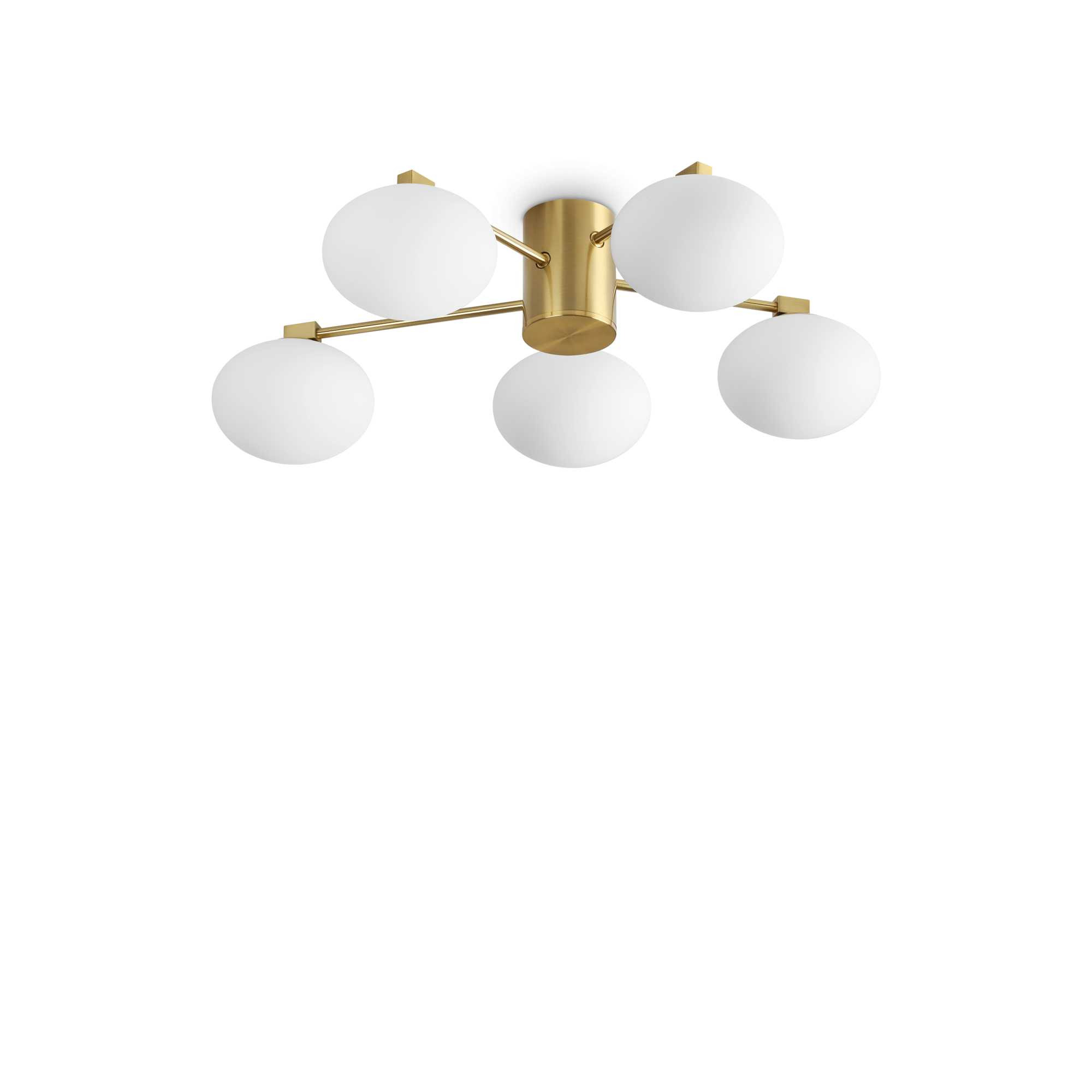 Plafonnier Hermes D60 en métal au design contemporain- Ideal Lux Plafonnier Hermes D60 en métal au design contemporain- Ideal Lux