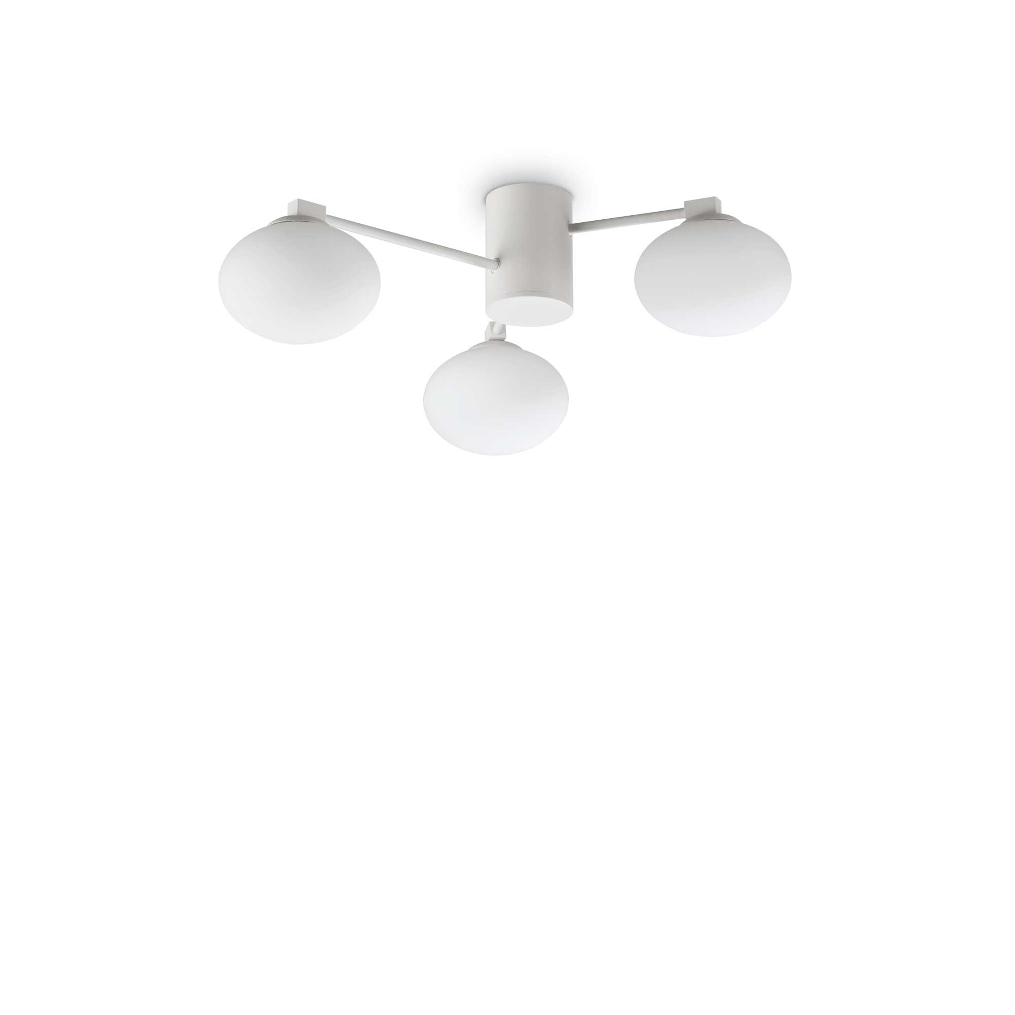 Plafonnier Hermes D60 en métal au design contemporain- Ideal Lux