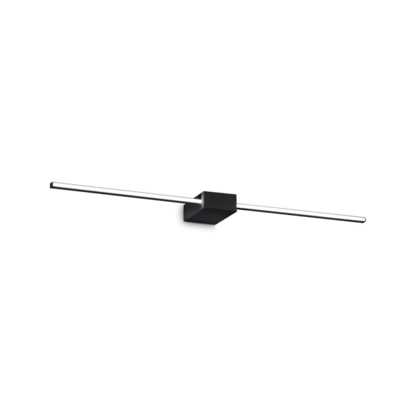 Applique Theo en aluminium avec diffuseur en polycarbonate opale - Ideal Lux