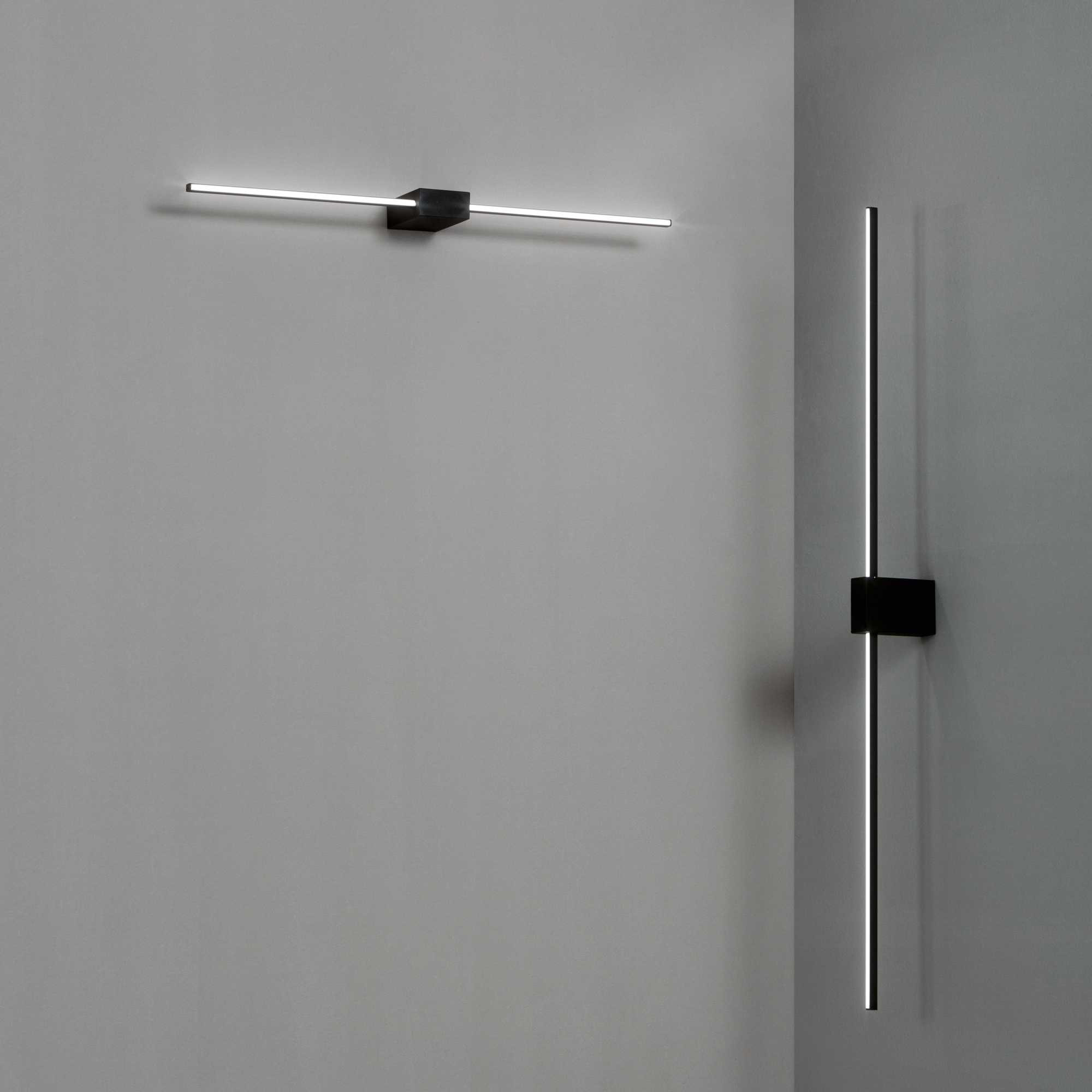 Applique Theo en aluminium avec diffuseur en polycarbonate opale - Ideal Lux Applique Theo en aluminium avec diffuseur en polycarbonate opale - Ideal Lux