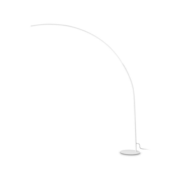 Lampadaire Comet en métal avec des diffuseurs en plastique opale - Ideal Lux