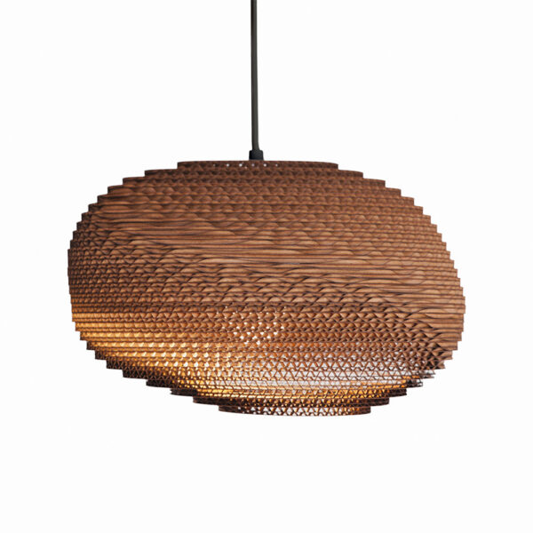 Suspension en carton recyclé Alki par Graypants