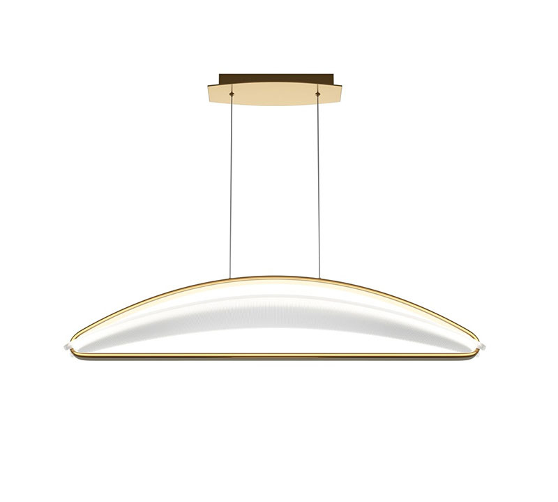 Suspension Breeze 2 en métal et lampe en acrylique au design contemporain par Maytoni