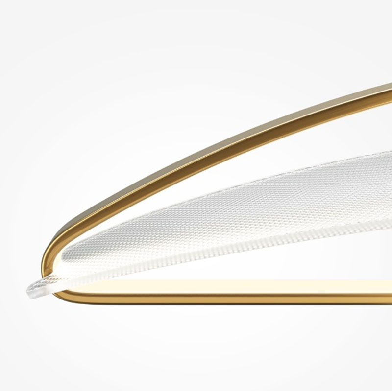Suspension Breeze 2 en métal et lampe en acrylique au design contemporain par Maytoni