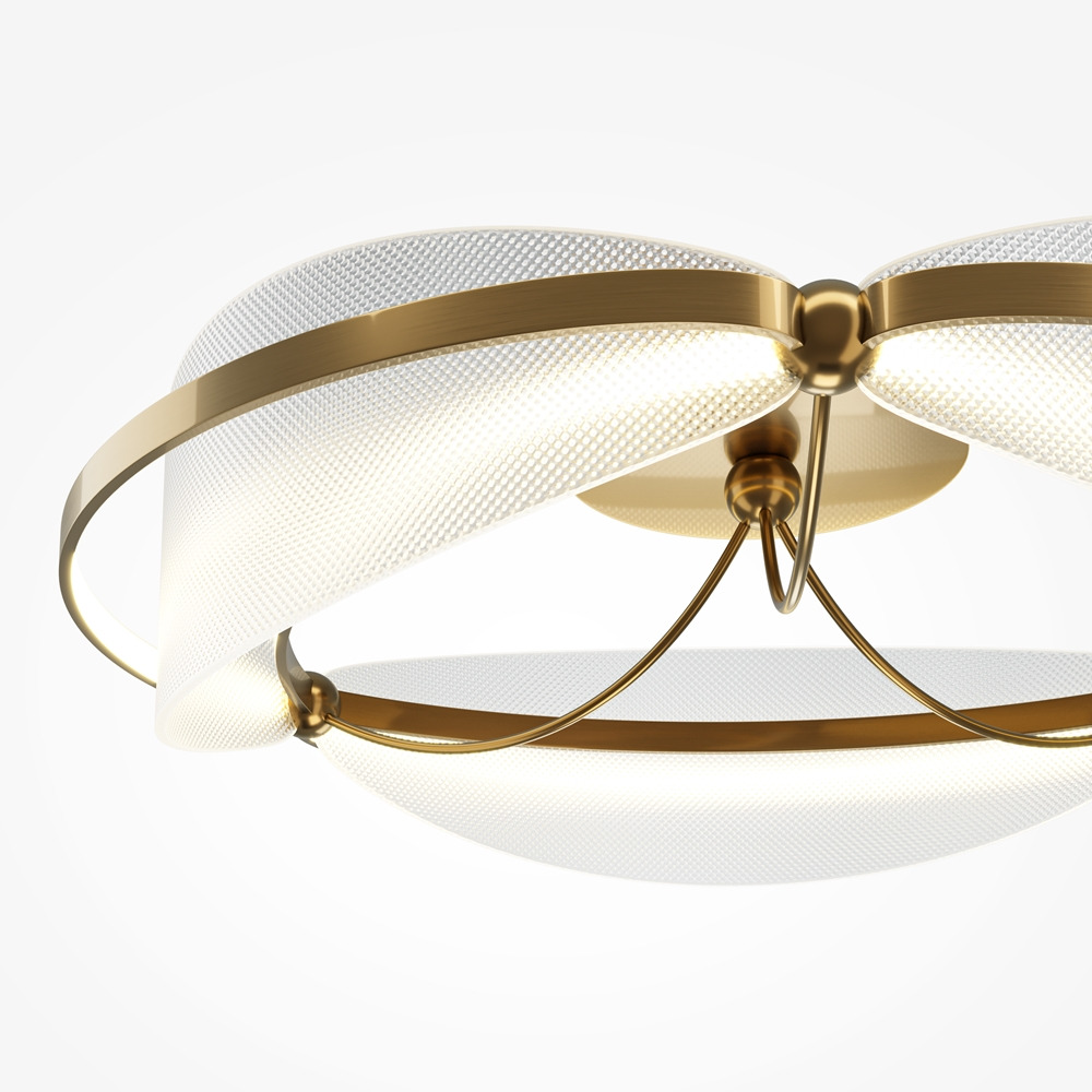 Plafonnier Breeze en métal au design contemporain par Maytoni