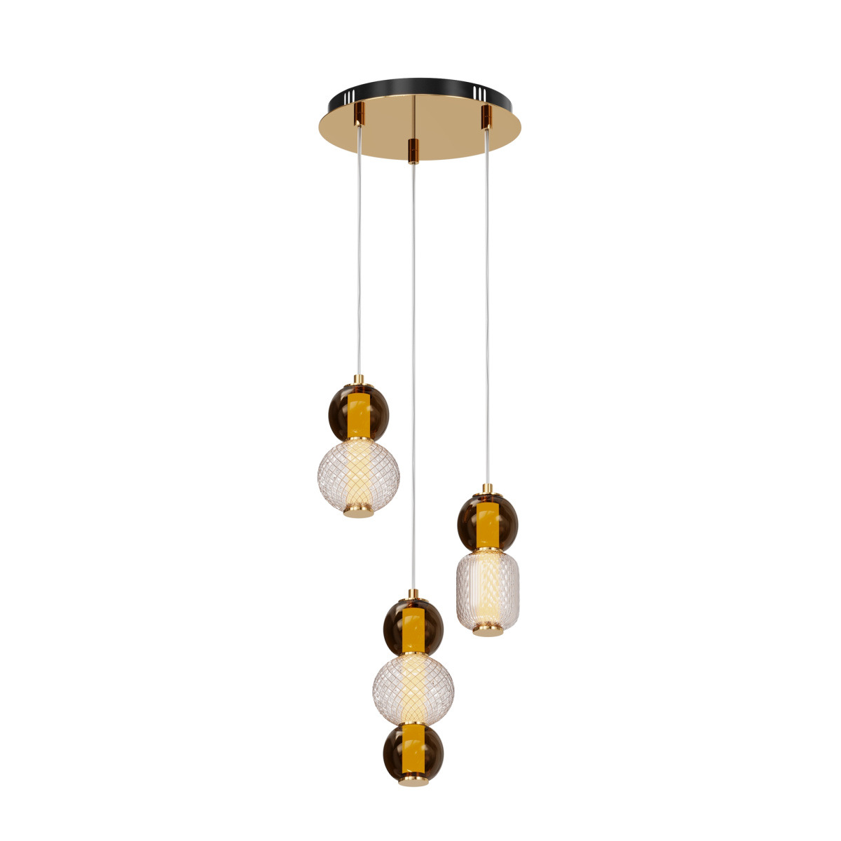 Suspension Drop support en métal avec abat-jour en verre au design contemporain par Maytoni Suspension Drop support en métal avec abat-jour en verre au design contemporain par Maytoni