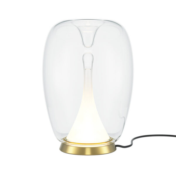 Lampe à poser Splash en aluminium et verre au design contemporain par Maytoni