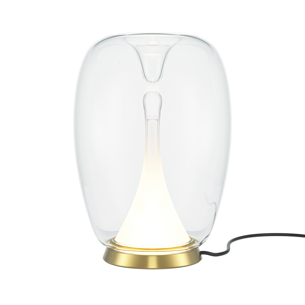 Lampe à poser Splash en aluminium et verre au design contemporain par Maytoni