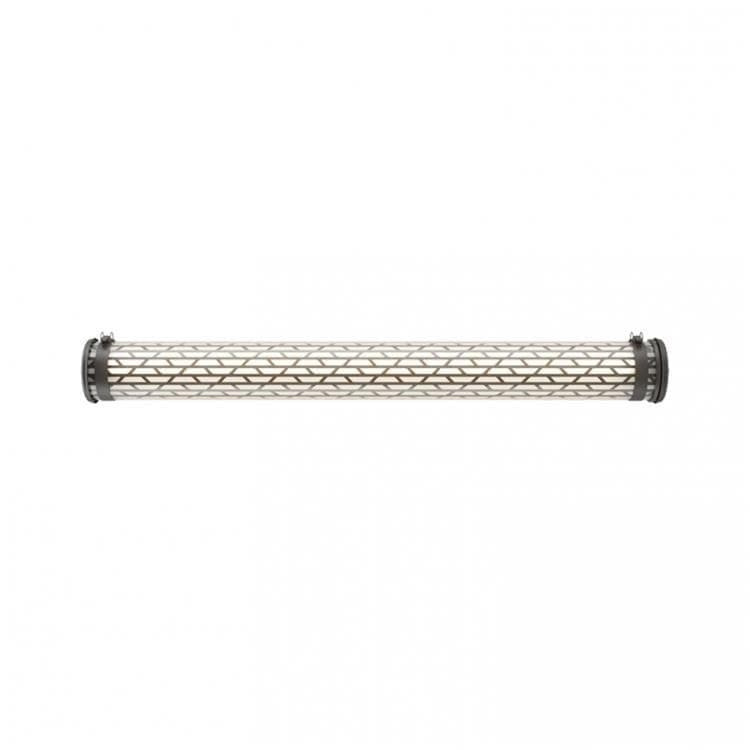 Suspension Belleville en inox au design industriel par Sammode