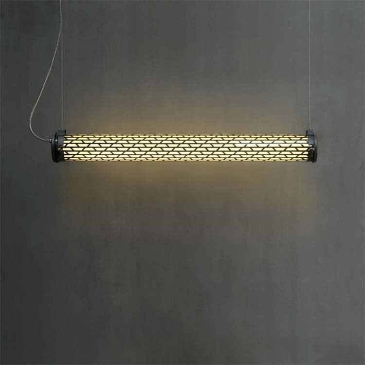 Suspension Belleville en inox au design industriel par Sammode
