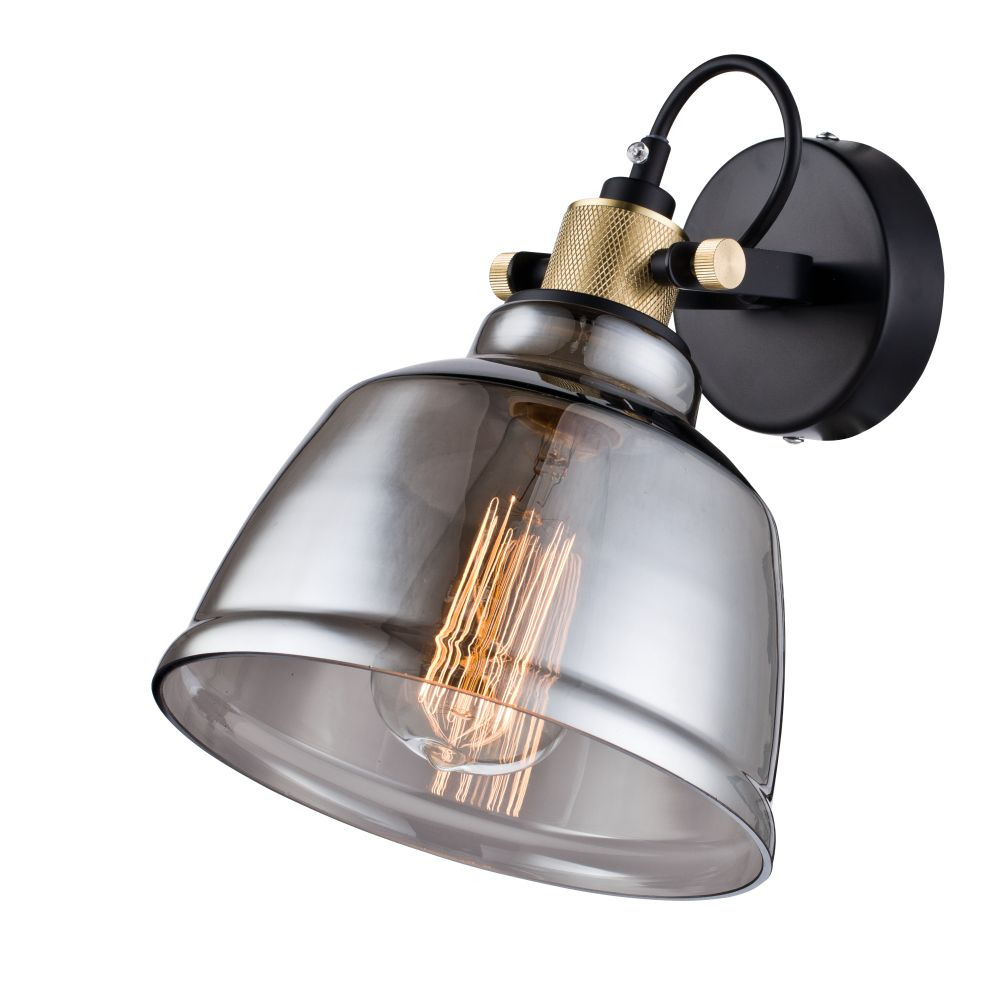 Applique Irving avec support en métal et diffuseur en verre au design contemporain par Maytoni Applique Irving avec support en métal et diffuseur en verre au design contemporain par Maytoni