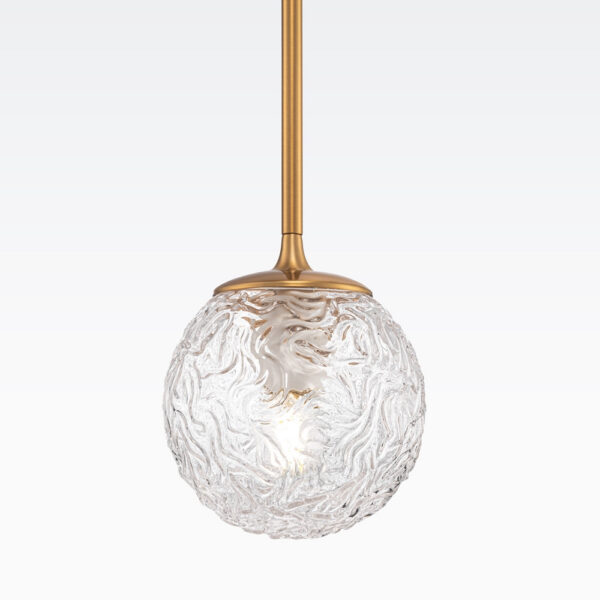 Suspension Ligero avec support en métal et diffuseur en verre au design contemporain par Maytoni