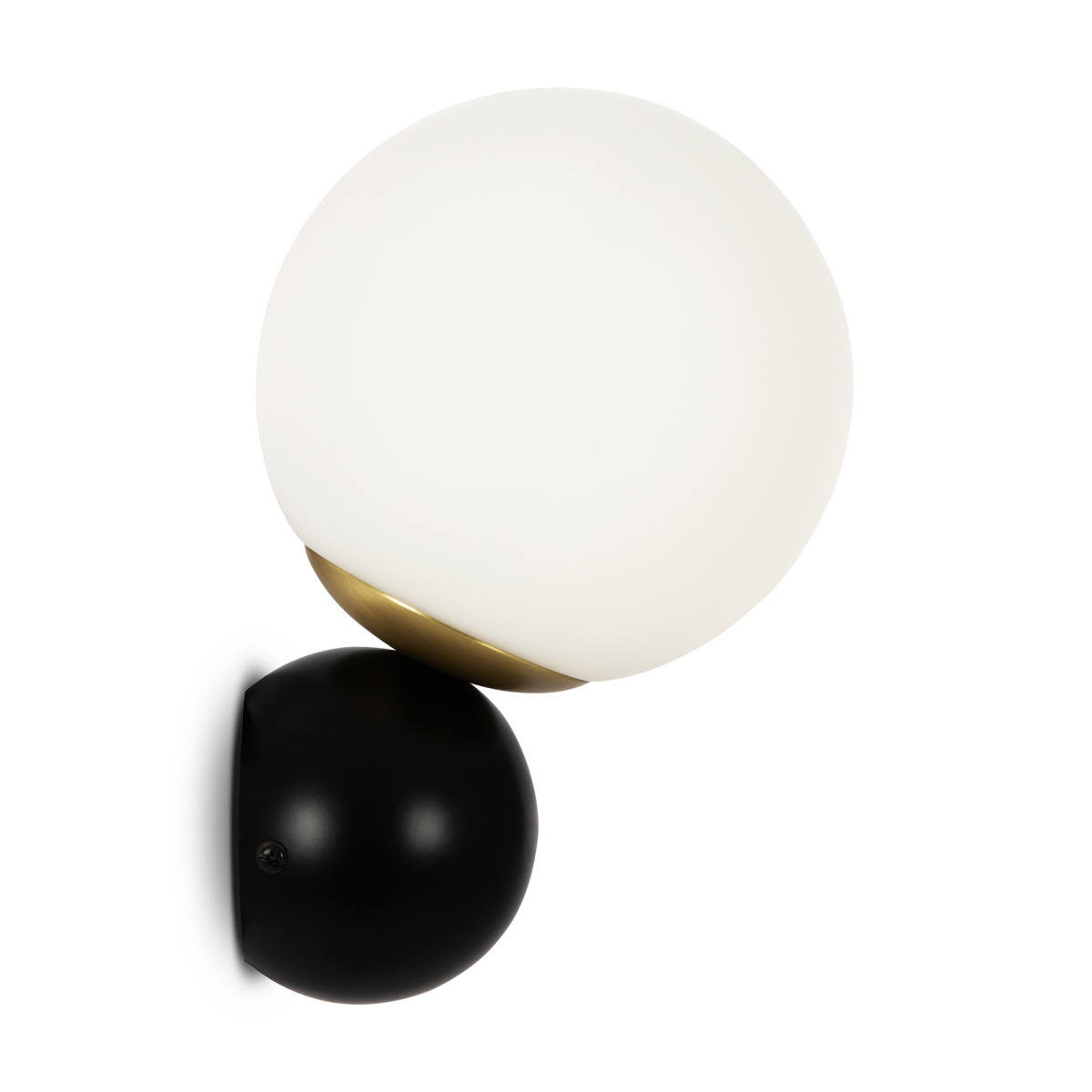 Applique Nostalgia avec armature en métal doré et diffuseur en cristal au design contemporain par Maytoni