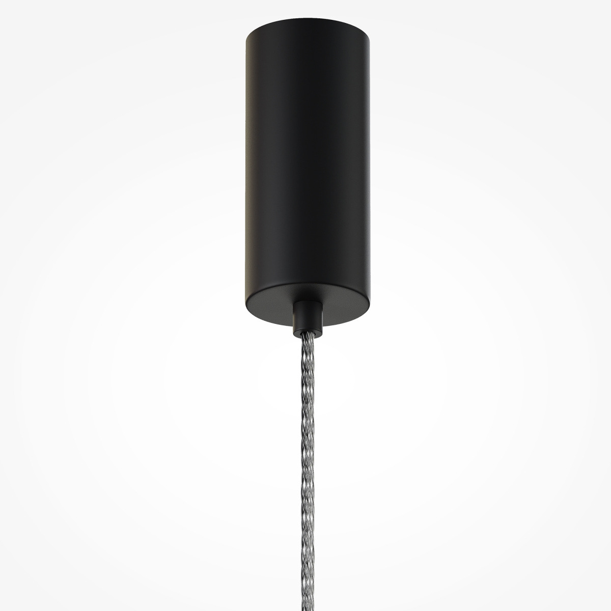 Suspension Ordo base en métal avec diffuseur en verre cylindrique avec un motif en relief au design contemporain par Maytoni Suspension Ordo base en métal avec diffuseur en verre cylindrique avec un motif en relief au design contemporain par Maytoni