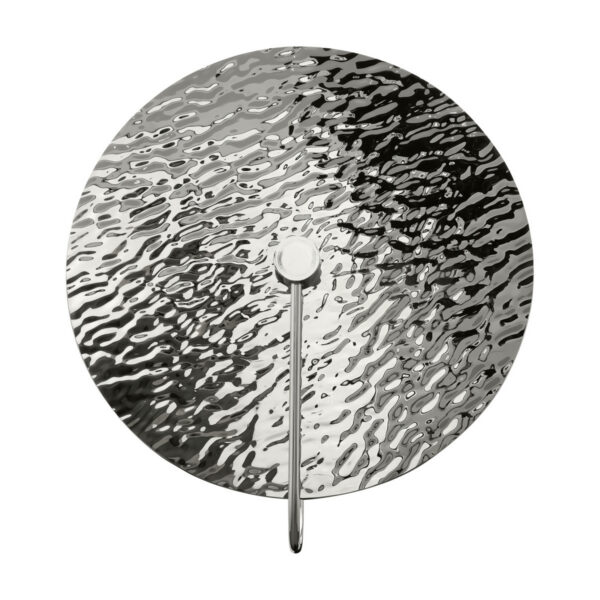 Applique Mare avec armature en métal et diffuseur en verre transparent au design contemporain par Maytoni