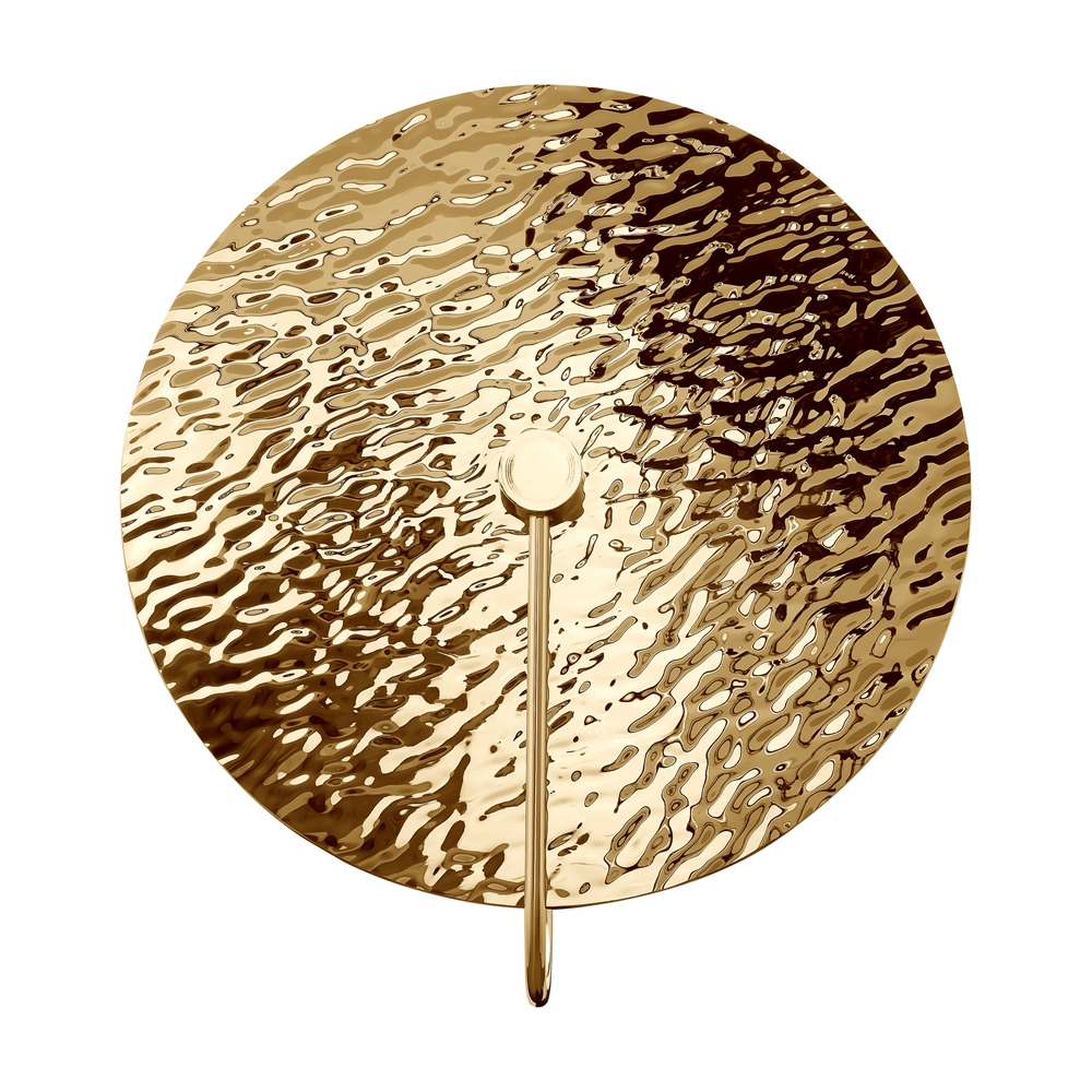 Applique Mare avec armature en métal et diffuseur en verre transparent au design contemporain par Maytoni