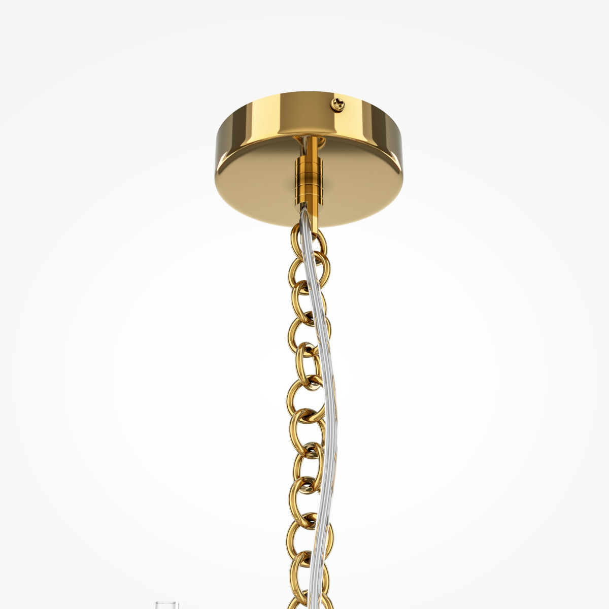 Suspension Frame base en métal et diffuseur en verre transparent en forme de tube au design contemporain par Maytoni Suspension Frame base en métal et diffuseur en verre transparent en forme de tube au design contemporain par Maytoni