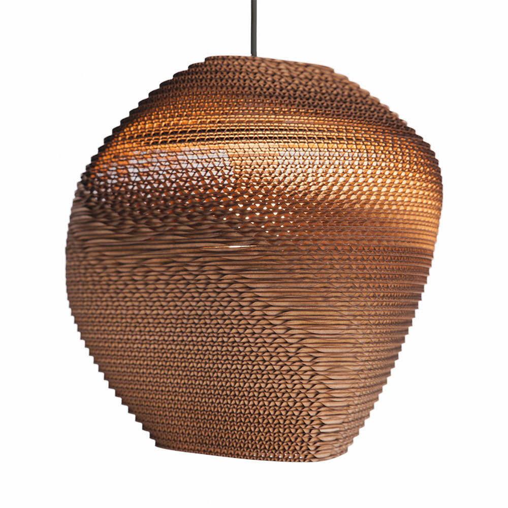 Suspension en carton recyclé Allyn par Graypants