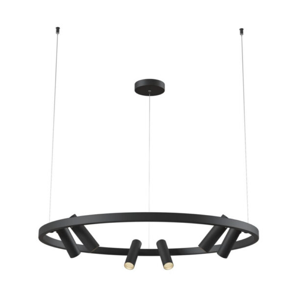 Suspension Satellite armature en métal et acrylique au design contemporain par Maytoni