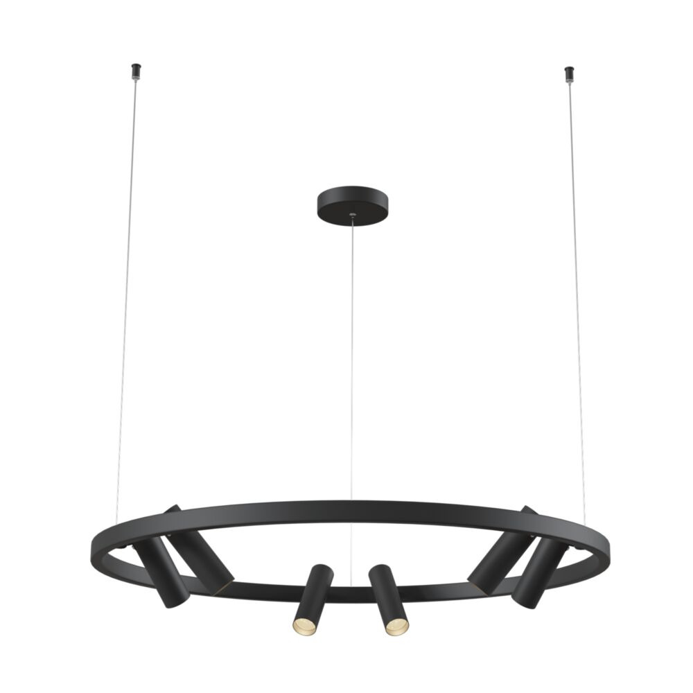 Suspension Satellite armature en métal et acrylique au design contemporain par Maytoni