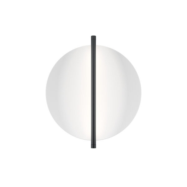 Applique Mira base en métal bicolore avec diffuseur caché au design contemporain par Maytoni