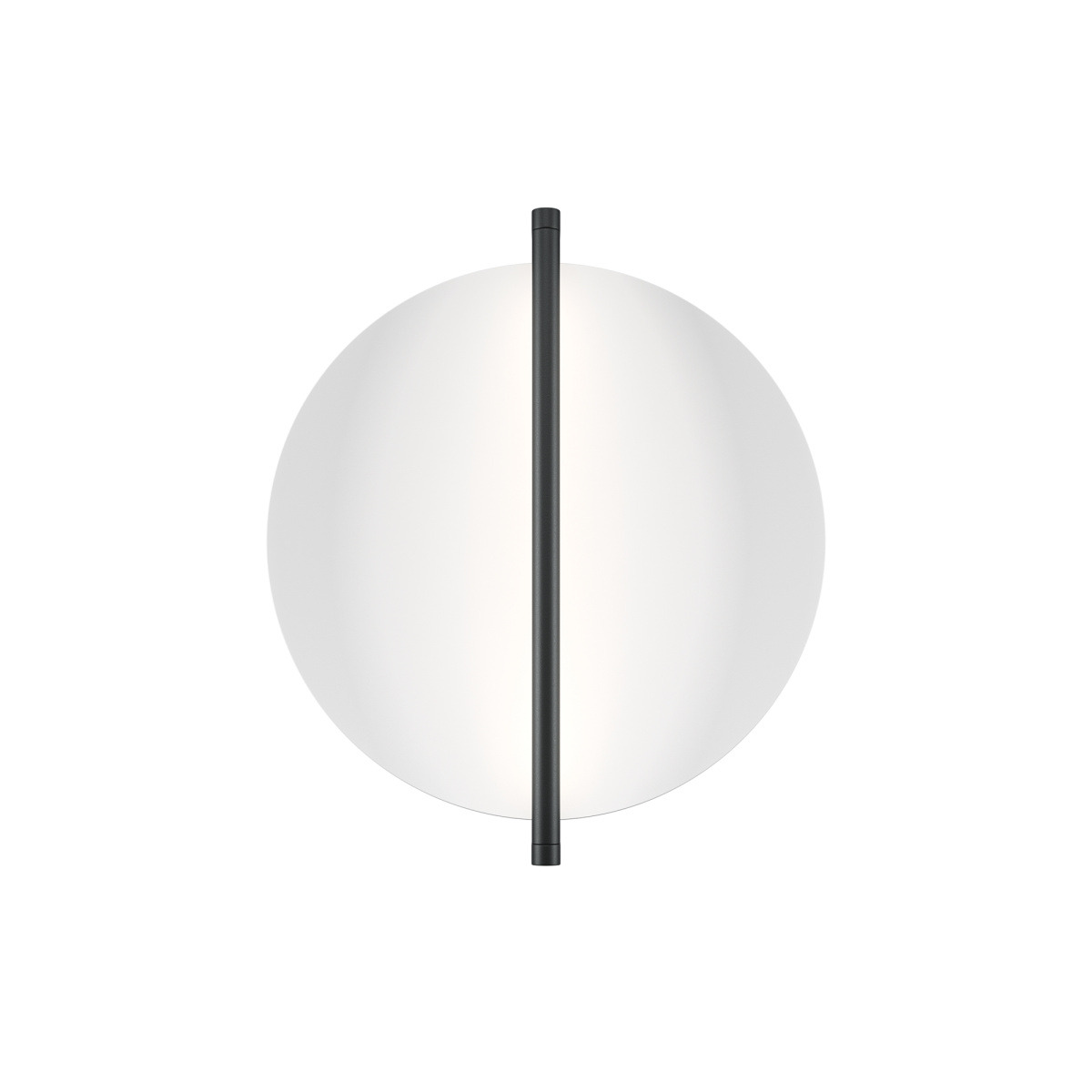 Applique Mira base en métal bicolore avec diffuseur caché au design contemporain par Maytoni