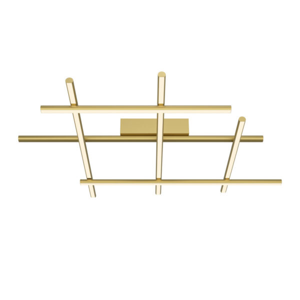 Plafonnier Radiance en métal avec diffuseur en silicone au design contemporain par Maytoni
