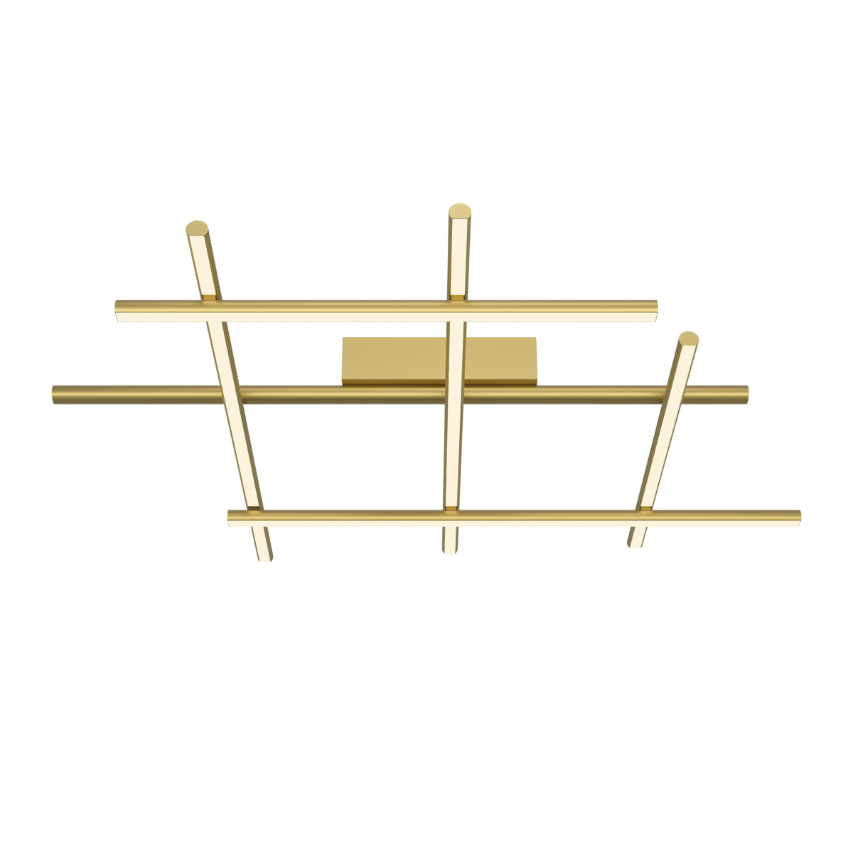 Plafonnier Radiance en métal avec diffuseur en silicone au design contemporain par Maytoni
