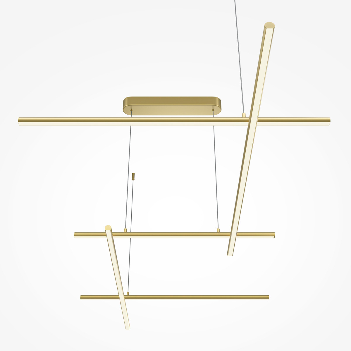 Suspension Radiance 2 en aluminium avec diffuseur en silicone au design contemporain par Maytoni