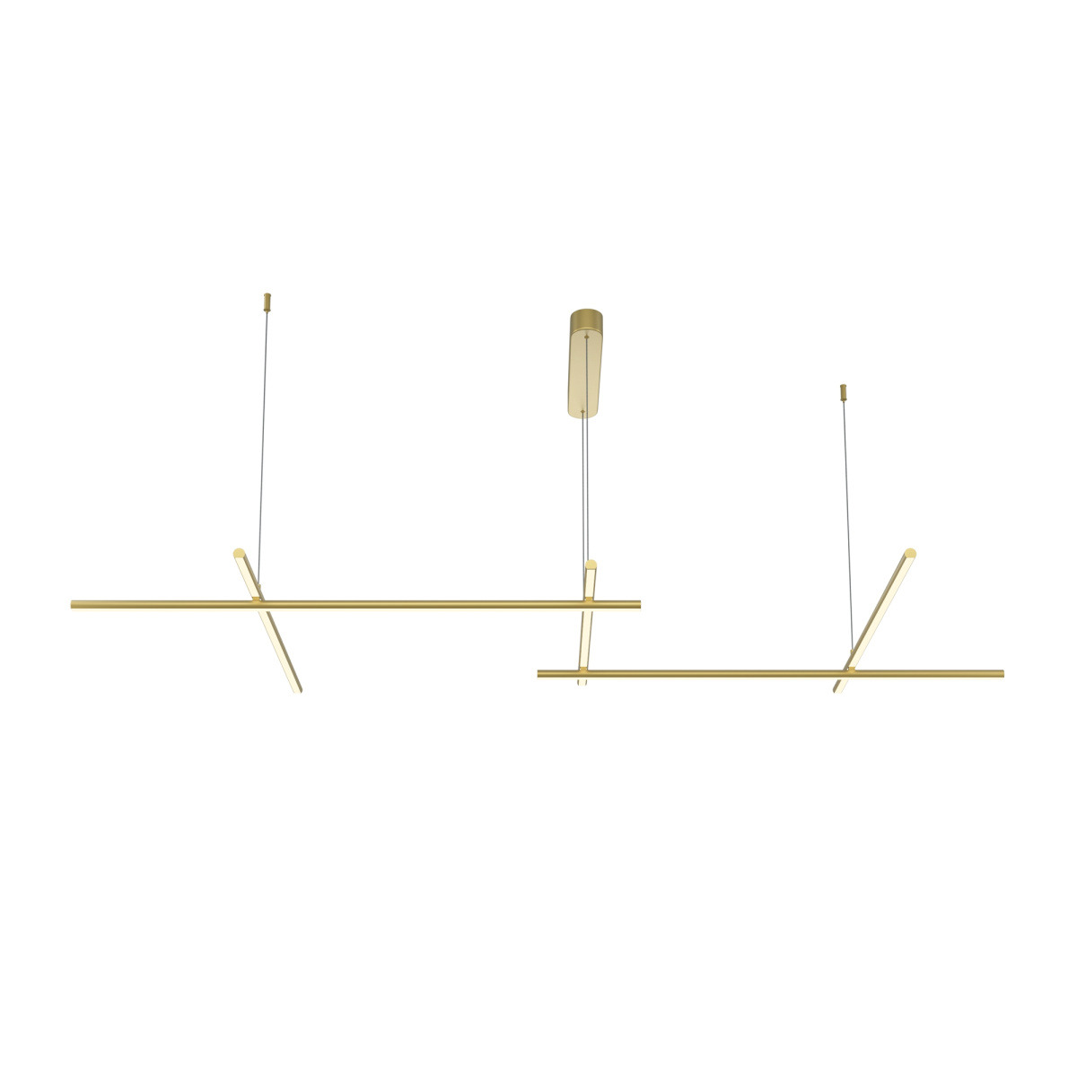 Suspension Radiance 2 en aluminium avec diffuseur en silicone au design contemporain par Maytoni
