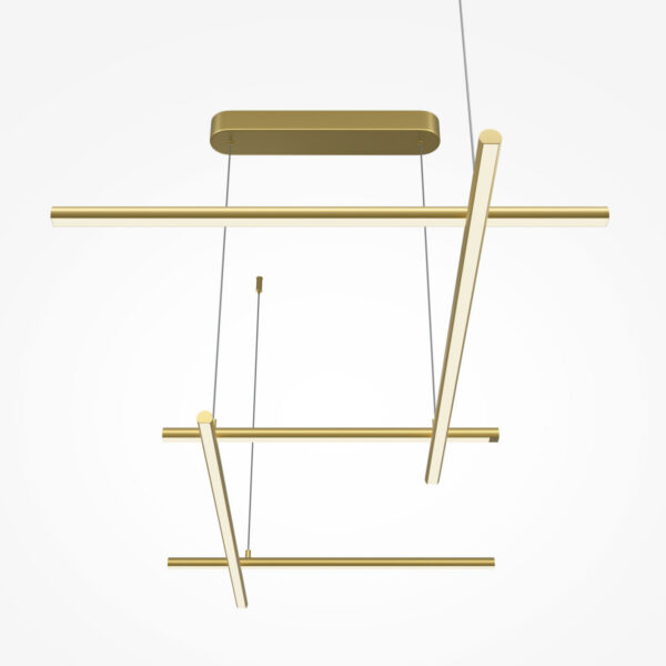 Suspension Radiance 3 en aluminium avec diffuseur en silicone au design contemporain par Maytoni