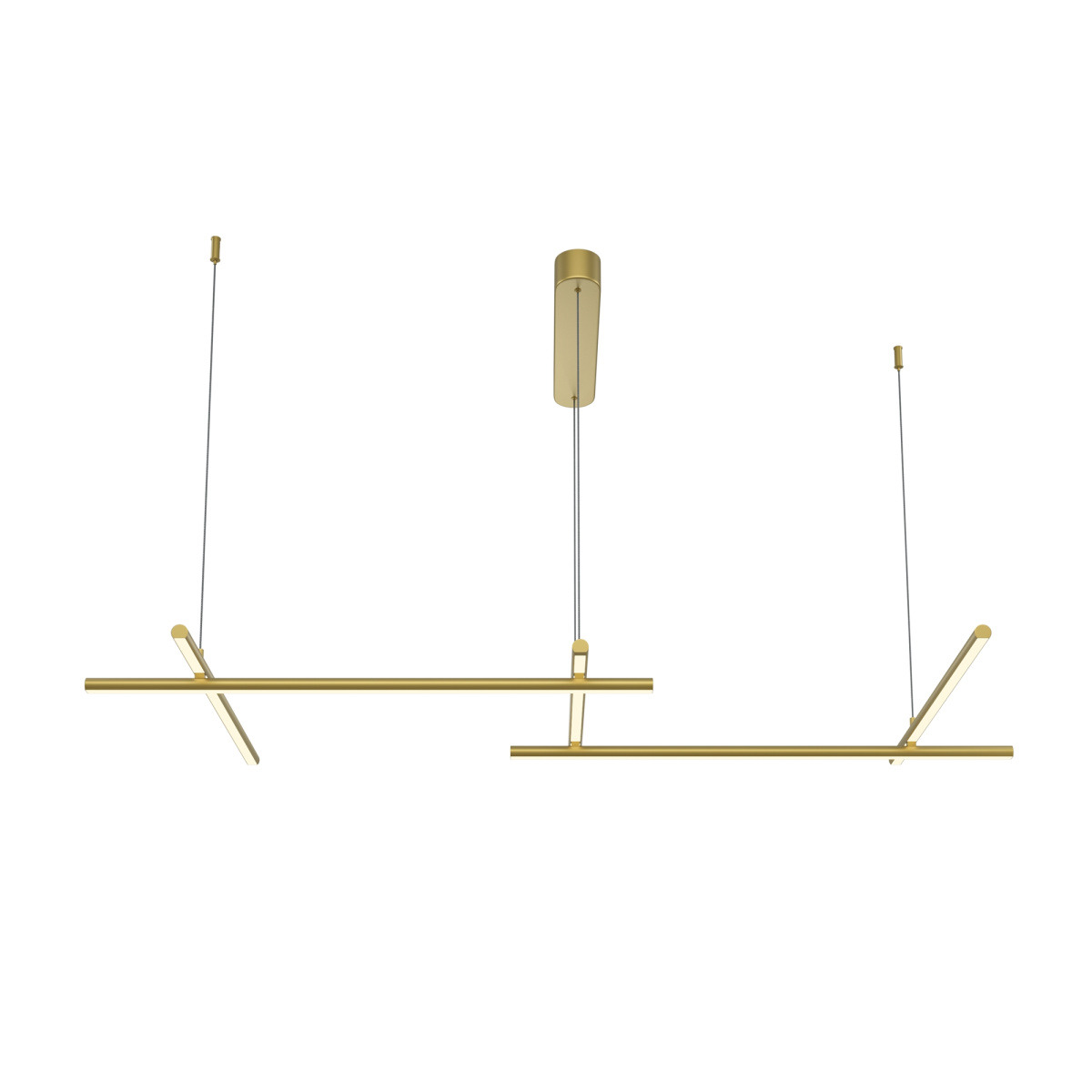 Suspension Radiance 3 en aluminium avec diffuseur en silicone au design contemporain par Maytoni