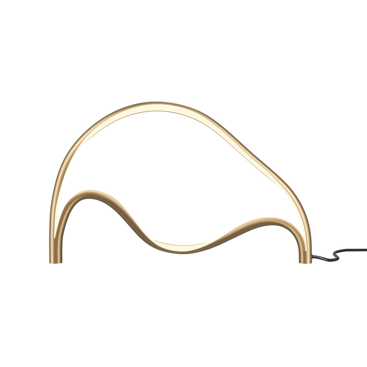 Plafonnier Plons en aluminium avec diffuseur en silicone au design contemporain par Maytoni