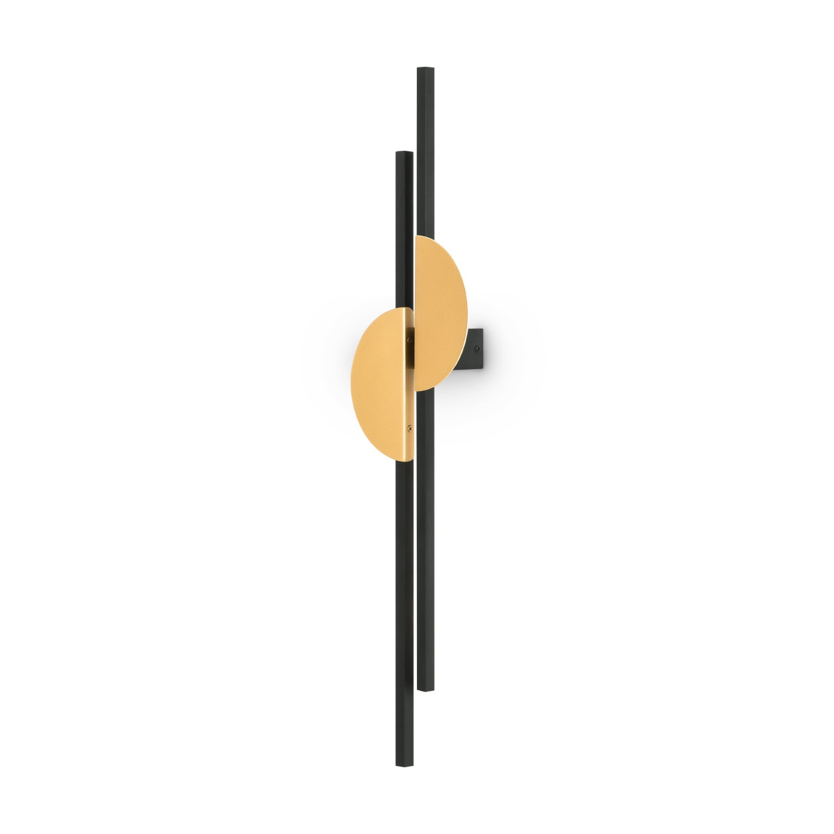 Applique Skyline 1 avec armature en métal noir au design contemporain par Maytoni
