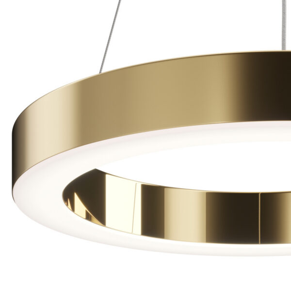 Suspension Saturno avec armature en acier inoxydable au design contemporain par Maytoni