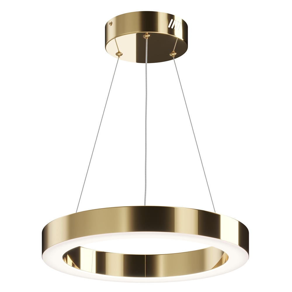 Suspension Saturno avec armature en acier inoxydable au design contemporain par Maytoni Suspension Saturno avec armature en acier inoxydable au design contemporain par Maytoni