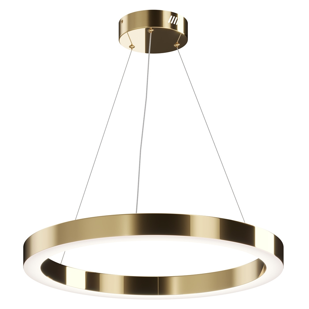 Suspension Saturno avec armature en acier inoxydable au design contemporain par Maytoni Suspension Saturno avec armature en acier inoxydable au design contemporain par Maytoni