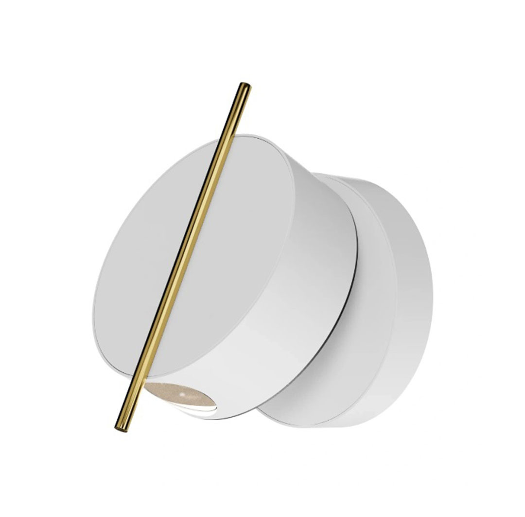 Applique Nuance en aluminium avec tige métallique au design contemporain par Maytoni