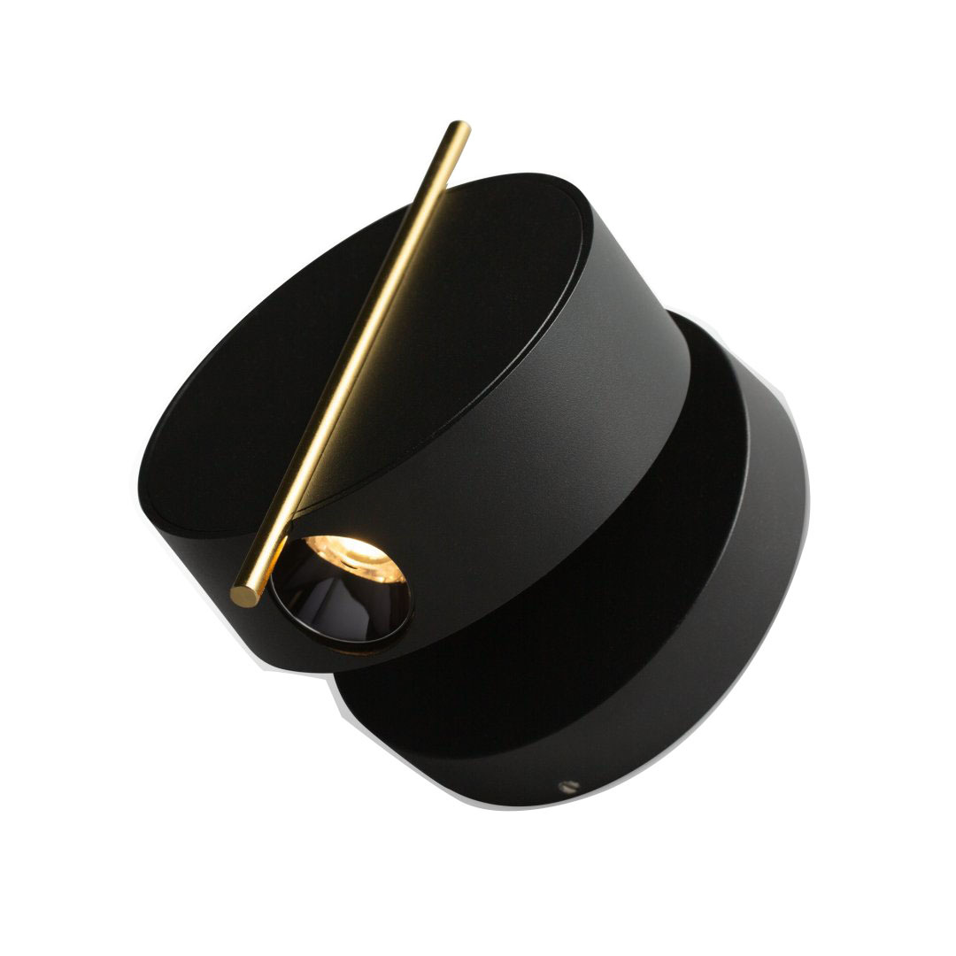 Applique Nuance en aluminium avec tige métallique au design contemporain par Maytoni
