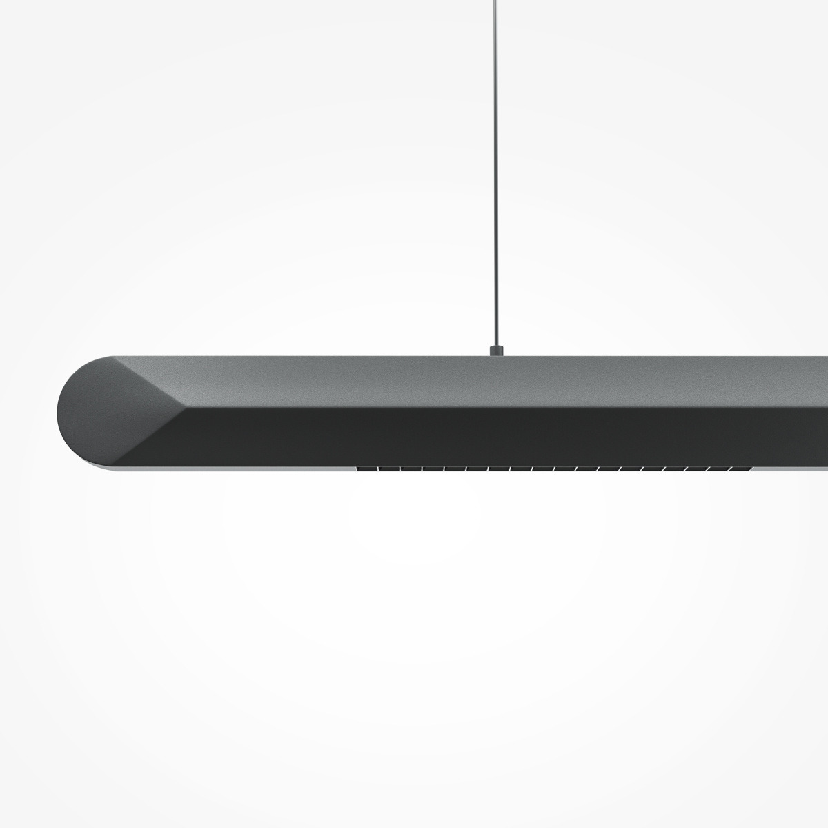 Suspension Motion Linéaire base en aluminium avec capteur de mouvement au design contemporain par Maytoni