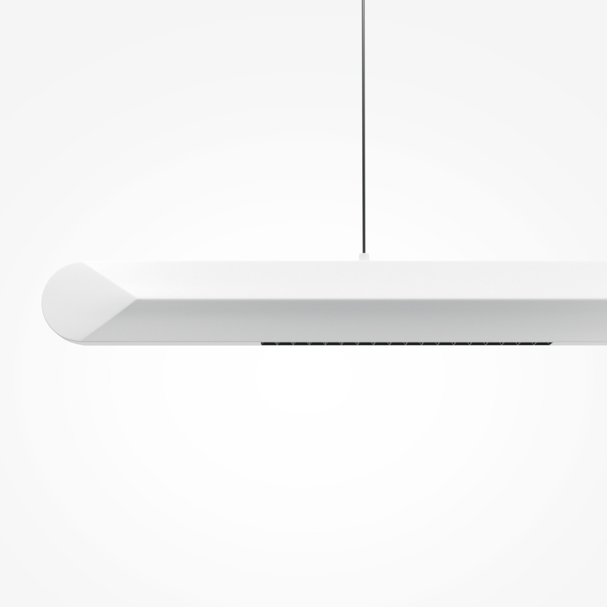 Suspension Motion Linéaire base en aluminium avec capteur de mouvement au design contemporain par Maytoni