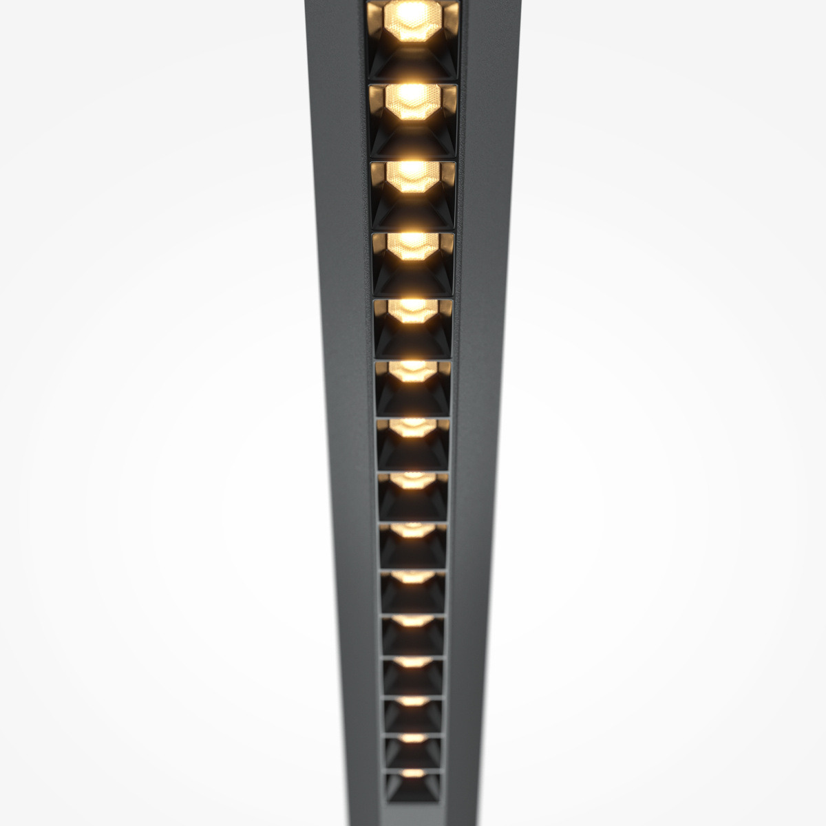 Suspension Motion Linéaire base en aluminium avec capteur de mouvement au design contemporain par Maytoni