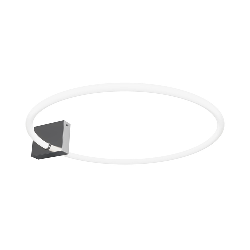 Plafonnier Anillo base en métal avec diffuseur en acrylique au design contemporain par Maytoni