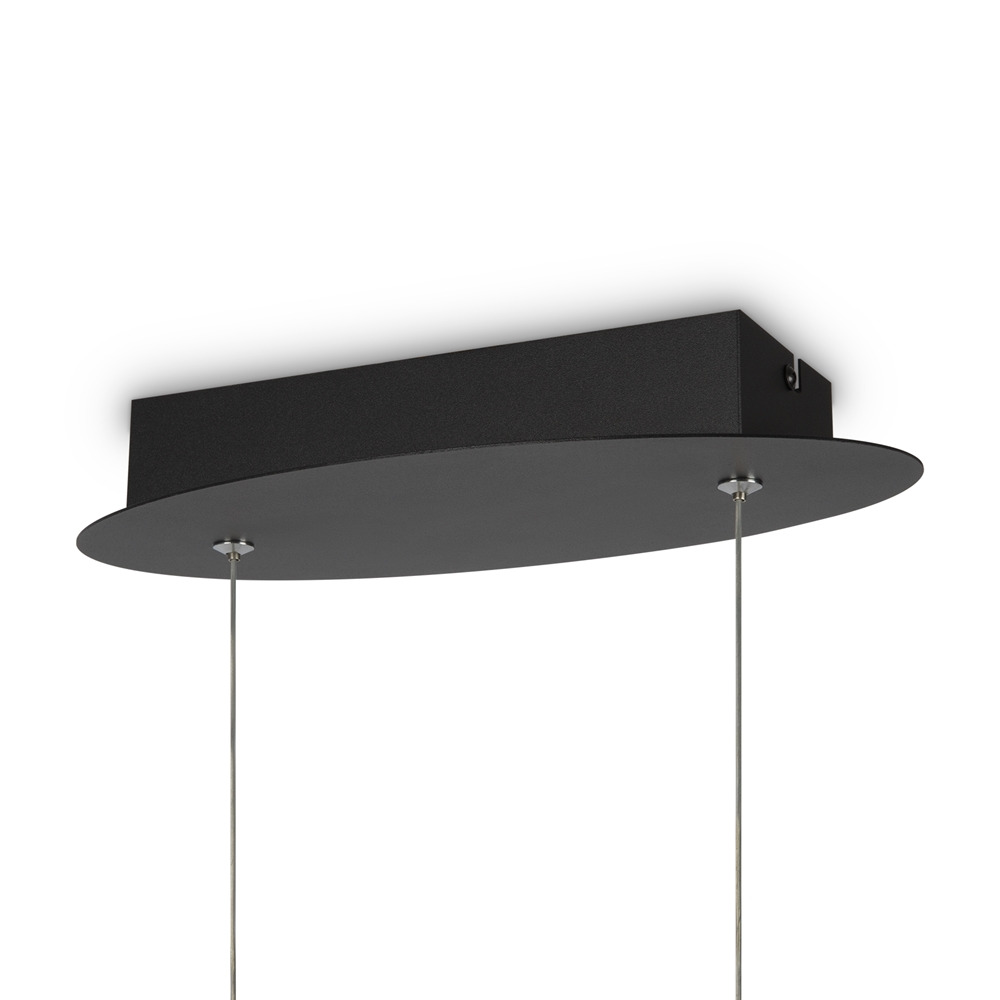 Suspension Curve 1 en aluminium avec diffuseur en torsadée original au design contemporain par Maytoni Suspension Curve 1 en aluminium avec diffuseur en torsadée original au design contemporain par Maytoni