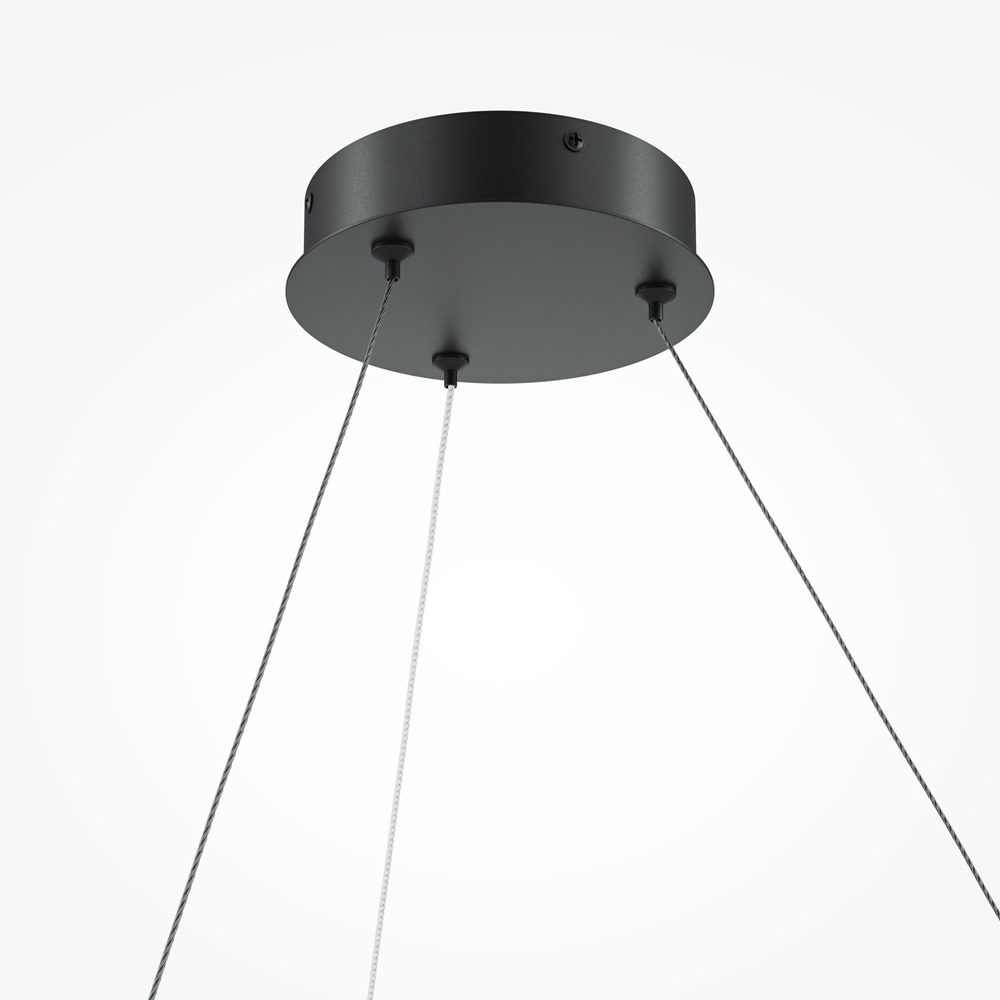 Suspension Curve 2 en aluminium avec diffuseur courbé au design contemporain par Maytoni Suspension Curve 2 en aluminium avec diffuseur courbé au design contemporain par Maytoni