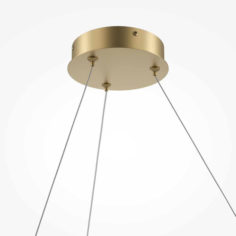 Suspension Curve 2 en aluminium avec diffuseur courbé au design contemporain par Maytoni Suspension Curve 2 en aluminium avec diffuseur courbé au design contemporain par Maytoni